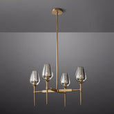 Tulip Round Chandelier 27 - YhLamps